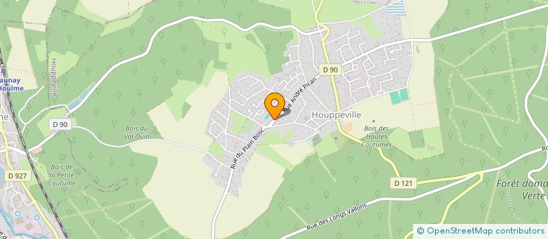 localisation de l'entreprise K'DECO  HOUPPEVILLE
