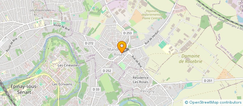 localisation de l'entreprise K DIAG  MANDRES-LES-ROSES