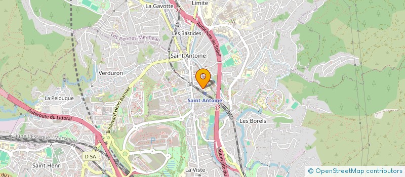 localisation de l'entreprise K DISTRIFOOD à MARSEILLE