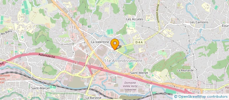 localisation de l'entreprise K-DJET INVEST à MARSEILLE
