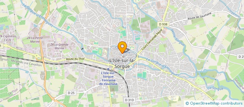 localisation de l'entreprise K DO PERSO à L'ISLE-SUR-LA-SORGUE