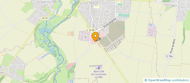 localisation de l'entreprise K.DUCEE à COURSEULLES-SUR-MER