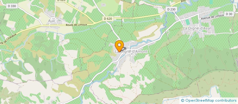 localisation de l'entreprise K'E CH'L.  LIMOUX