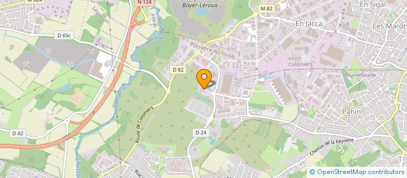 localisation de l'entreprise K E G à PLAISANCE-DU-TOUCH