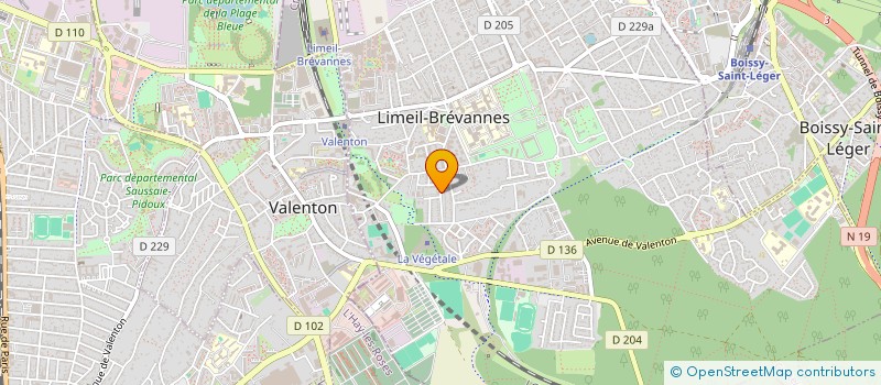 localisation de l'entreprise K.E.I.B à LIMEIL-BREVANNES