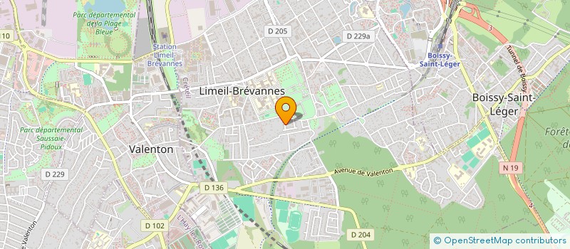 localisation de l'entreprise K.E.N.J. à LIMEIL-BREVANNES