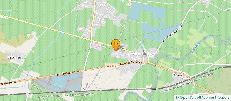 localisation de l'entreprise K.E.S ETUDE DE SOL  VILLEDAIGNE