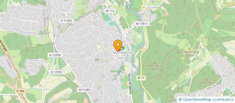 localisation de l'entreprise K.E.S.S.I  MONTFERRIER-SUR-LEZ