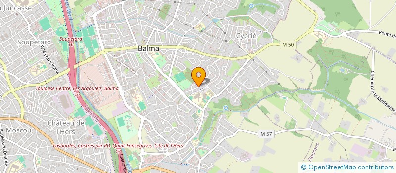 localisation de l'entreprise K ELEC à BALMA