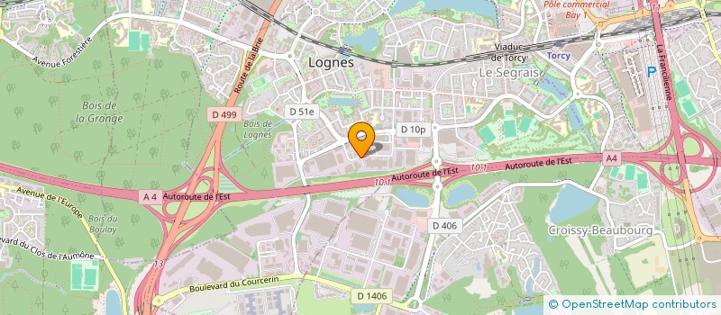 localisation de l'entreprise K ELEC FRANCE SA à LOGNES