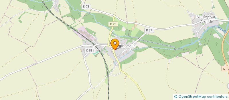 localisation de l'entreprise K.ELLIPSE SARL  MOYENNEVILLE