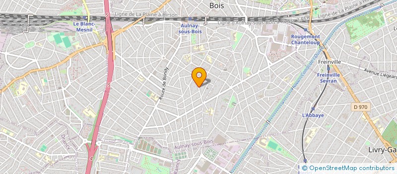 localisation de l'entreprise K.EN  AULNAY-SOUS-BOIS