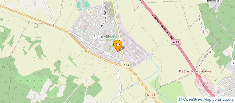 localisation de l'entreprise K ESTATE  ECQUEVILLY