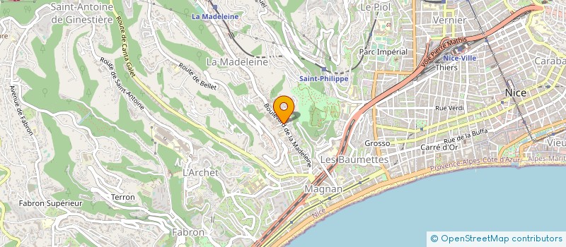 localisation de l'entreprise K ET A PLAISANCE à NICE