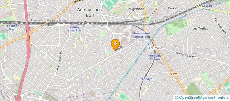 localisation de l'entreprise K ET D à AULNAY-SOUS-BOIS