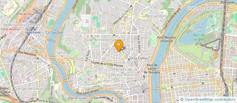 localisation de l'entreprise K ET L  LYON