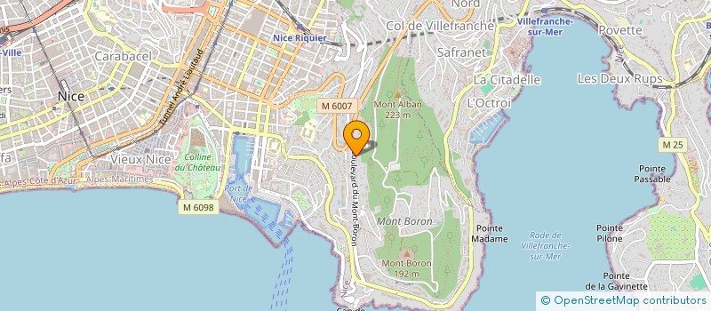 localisation de l'entreprise K ET L COIFFURE à NICE