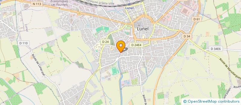 localisation de l'entreprise K ET R TECHNIQUES DE REPARATION à LUNEL