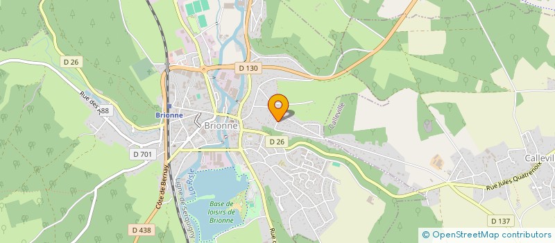 localisation de l'entreprise K'EURE METISSE à BRIONNE