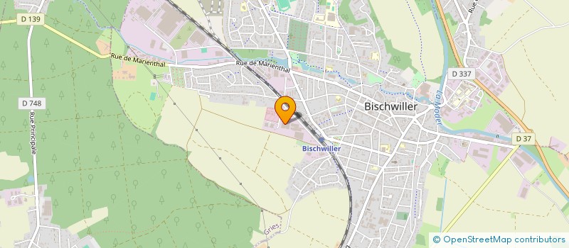 localisation de l'entreprise K EXPRESS  BISCHWILLER