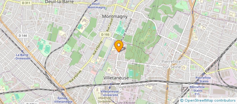localisation de l'entreprise K F A NET SERVICES à VILLETANEUSE