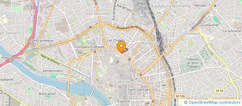 localisation de l'entreprise K.F.B à TOULOUSE
