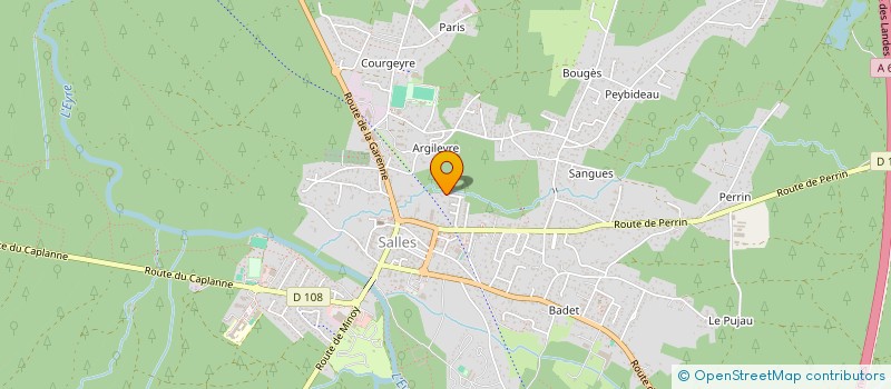 localisation de l'entreprise K&F IMMO  SALLES