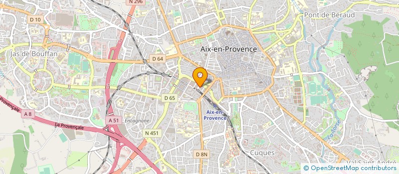 localisation de l'entreprise K&F INDUSTRIES à AIX-EN-PROVENCE