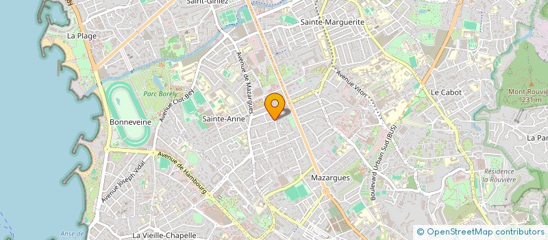 localisation de l'entreprise K.F. MEDICAL à MARSEILLE