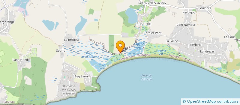 localisation de l'entreprise K FEE MELUSINE  SARZEAU