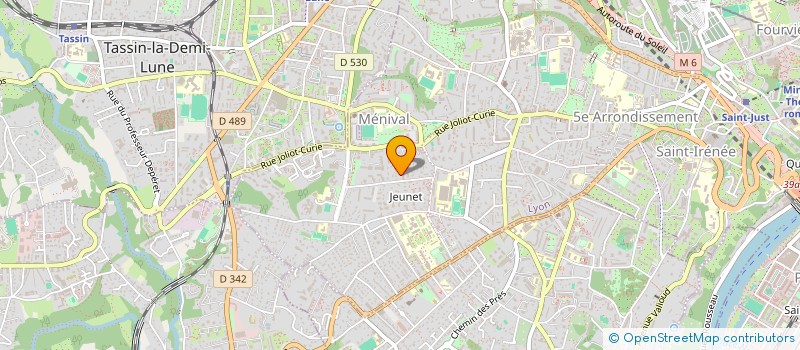 localisation de l'entreprise K FEES LUTINS à LYON