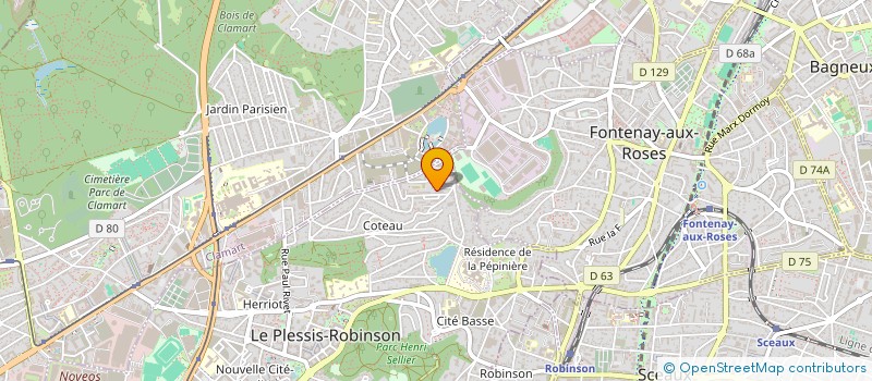 localisation de l'entreprise K-FENIXS à LE PLESSIS-ROBINSON