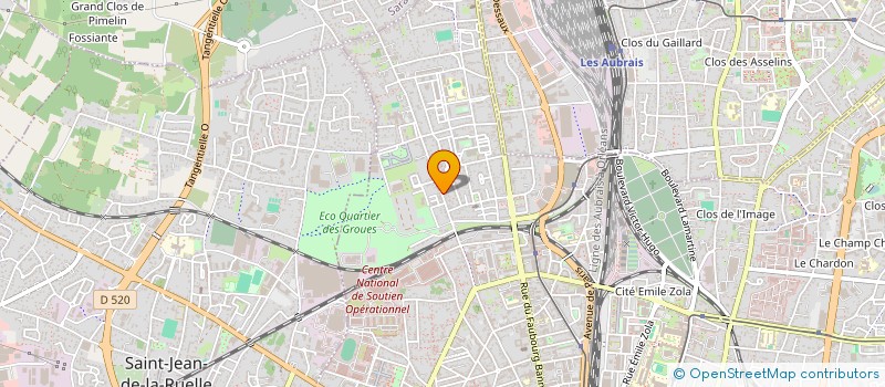 localisation de l'entreprise K'FIR COMPAGNIE SARL à ORLEANS