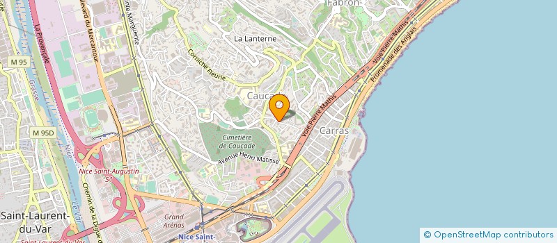localisation de l'entreprise K FOOD à NICE