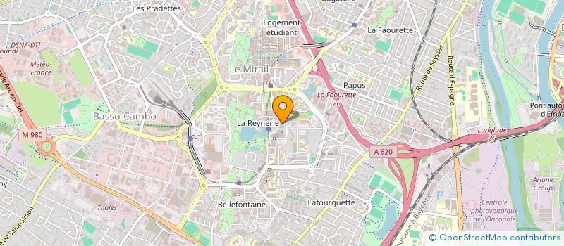 localisation de l'entreprise K-FOOD  TOULOUSE