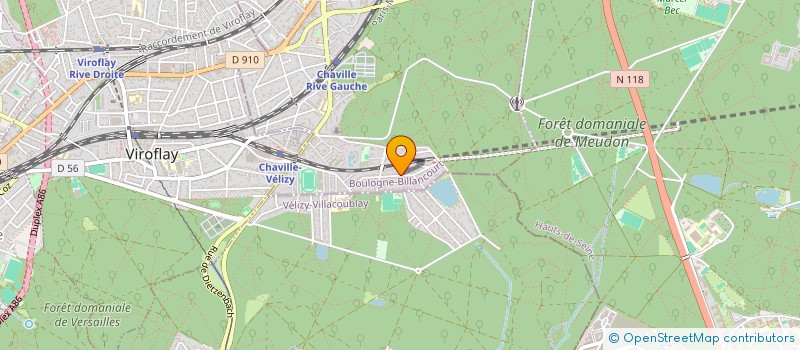 localisation de l'entreprise K FOR COACH à CHAVILLE