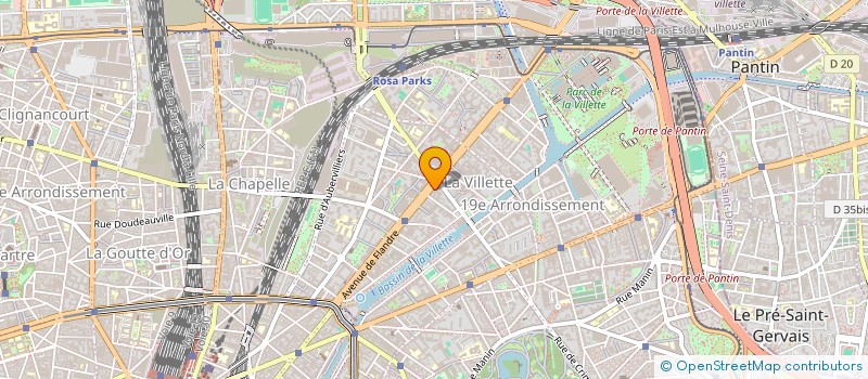 localisation de l'entreprise K.FRANCE à PARIS