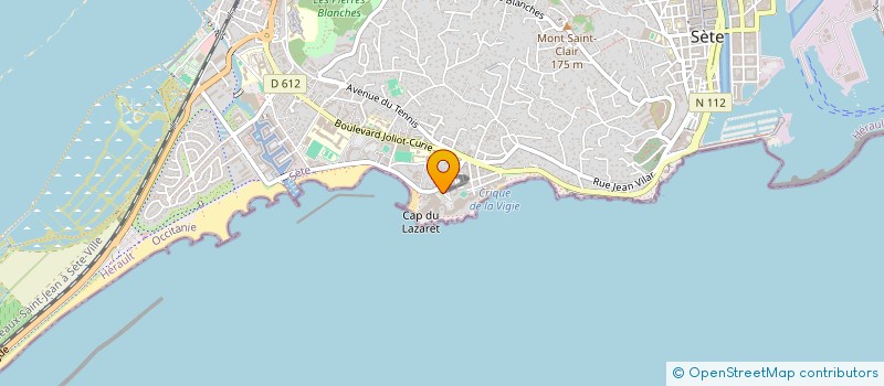 localisation de l'entreprise K'FTAN ELBAZ à SETE