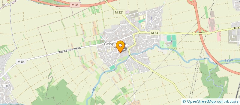 localisation de l'entreprise K-G  GEISPOLSHEIM