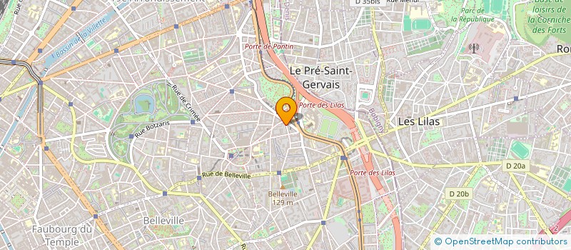 localisation de l'entreprise K&G DELIVERY  PARIS