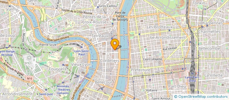 localisation de l'entreprise K&G PARTICIPATIONS à LYON