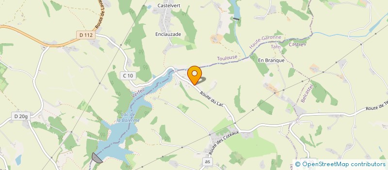 localisation de l'entreprise K'GARI  TEULAT