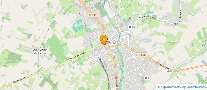 localisation de l'entreprise K.H  NERAC