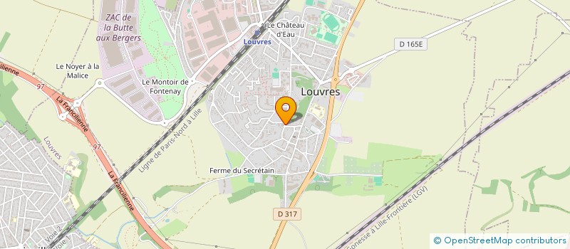 localisation de l'entreprise K. H. IMPORT EXPORT  LOUVRES