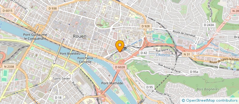 localisation de l'entreprise K H NORMANDIE à ROUEN