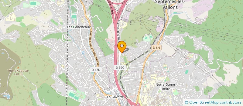 localisation de l'entreprise K.H VTC à SEPTEMES-LES-VALLONS