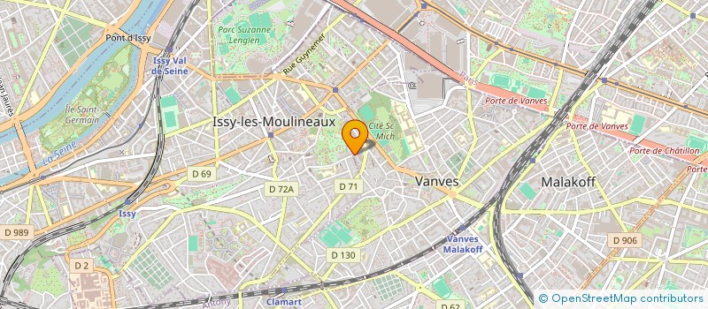 localisation de l'entreprise K-HELP à VANVES