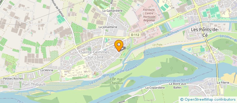 localisation de l'entreprise K-HILL AGENCY  SAINTE-GEMMES-SUR-LOIRE