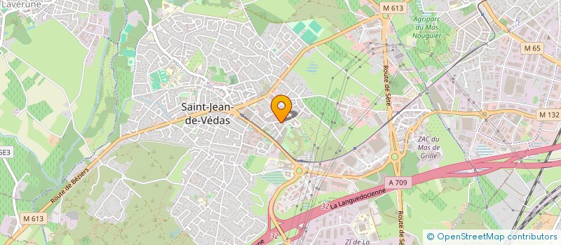 localisation de l'entreprise K HOLDING  SAINT-JEAN-DE-VEDAS