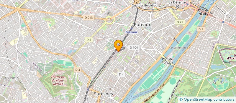 localisation de l'entreprise K HOLDING GROUPE à SURESNES